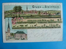 AK (Litho) Steinheim/W. mit