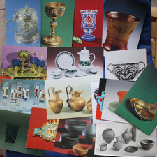 20 Karten -  Trinkgefäße aller Zeiten