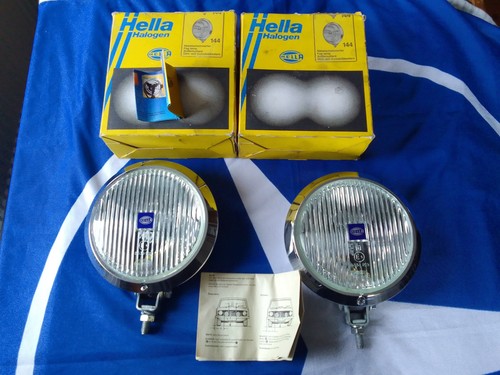 Hella 144 chrom halogen - hella,