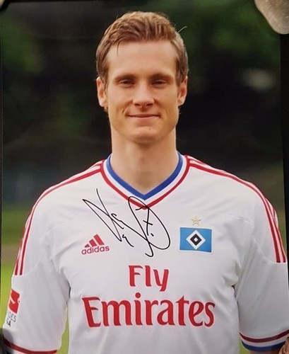 Signiertes grosses hsv foto - grosses,