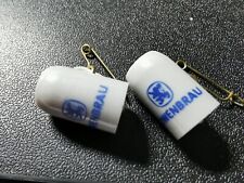Vintage Löwenbräu Bierkrug München Pin Brosche Hutnadel Anstecker  - 2 Stück