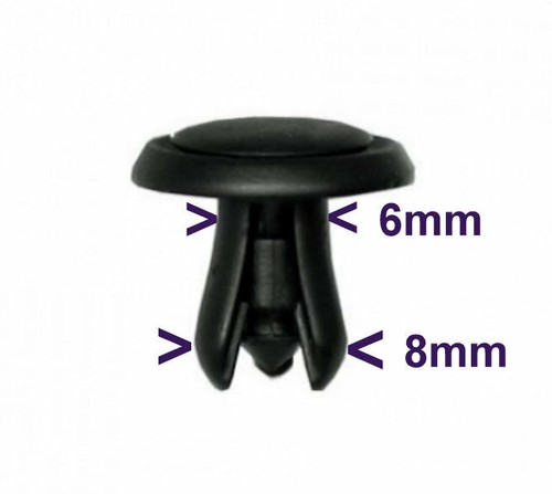 15x türverkleidung clip - türverkleidung,
