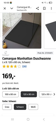 Neue duschtasse - neue,