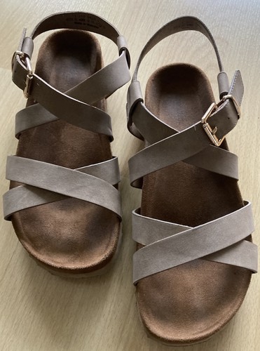 Sandalen graceland bräunlich - sandalen,