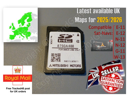 Mitsubishi gps navi - mitsubishi, uk