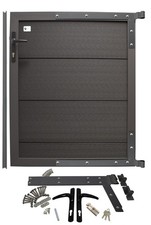 WPC XL Paneel Zauntür Tür