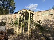 HOLZ GARTEN SCHWERLAST PERGOLA