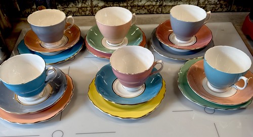 Vintage colclough harlekin - 6, x