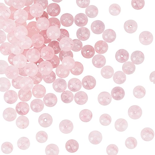 Rosenquarz perlen 6mm runde - perlen,