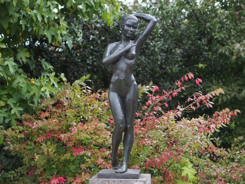 Bronze skulptur stehender - skulptur,