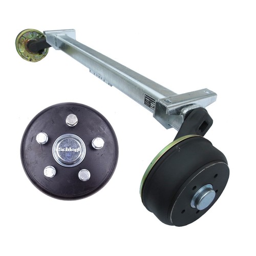 Schlegl 1400kg anhänger achse - anhänger,
