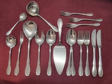 Wmf Luxemburg Cromargan Menübesteck Servierbesteck 17 teilig Note 3 