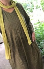 ❤️TOP Zustand! Angenehmes GUDRUN SJOEDEN Kleid Taschen Lagenlook L XL 42 44 46