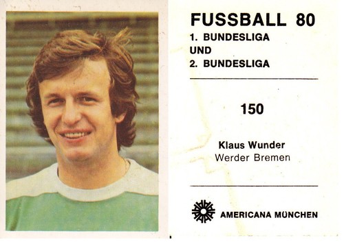 Werder bremen klaus wunder - bremen,