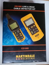 Martindale CD1000 Kabeldetektor-Kit - Einfache Verfolgung von Kabeln, Rohren & Sicherungen, Fluke 