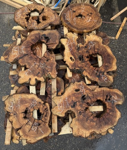 Olivenholz baumscheibe holz - olivenholz,