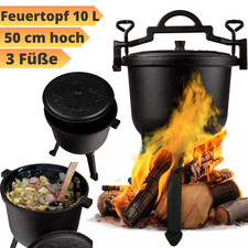 Gusseiserner Topf Feuertopf