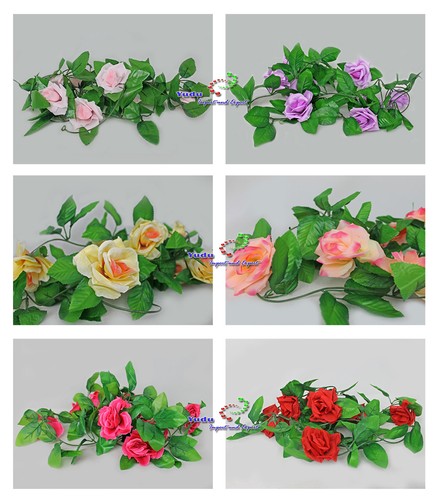 Rose künstliche efeu - künstliche,