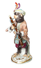 Figur fagottist meissen - figur,