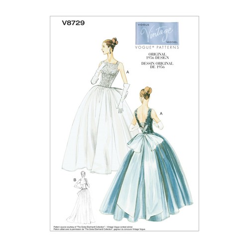 Vogue schnittmuster v8729 - schnittmuster,