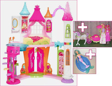 Barbie Dreamtopia Bonbon Schloss & Einhornkutsche & 2 Prinzessinnen & Mermaid
