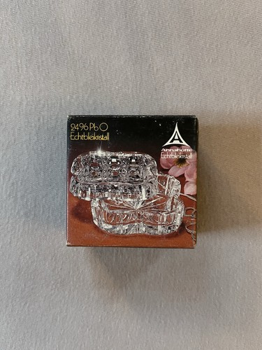 Glasdose deckeldose kleeblatt - deckeldose,