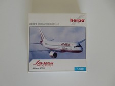 Herpa Wings  1:500  Airbus A320 Air Berlin alte Bemalung D-ABDA 509114