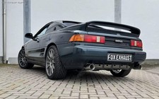  Duplex Sportauspuff Toyota MR2 W2 je 90mm rund doppelwandig abgeschrägt