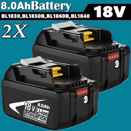 18v 8ah original ersatzakku - 2x,