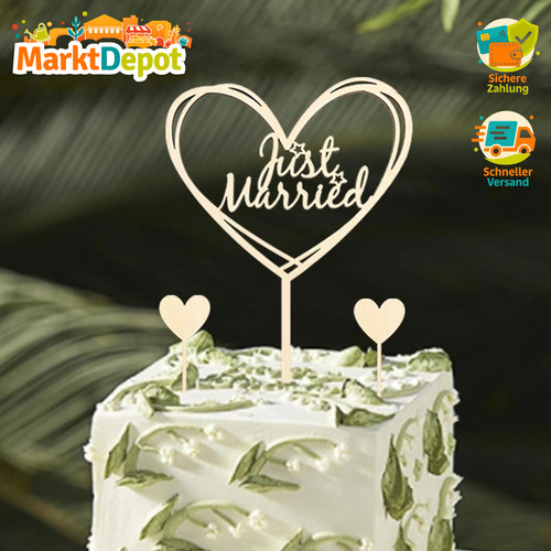 Cake topper just - topper,