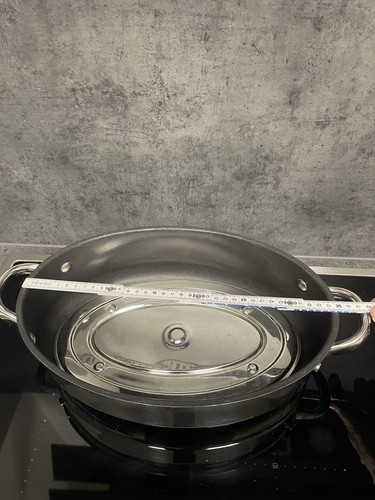 Bräter mit deckel und - mit, einsatz