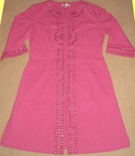 Apart Gr. 42 Leinen Kleid