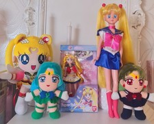 Sailor Moon Puppen Figuren Set Lot Vintage Bandai Banpresto Doll Figures