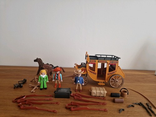 Playmobil 3803 westernkutsche - 3803,