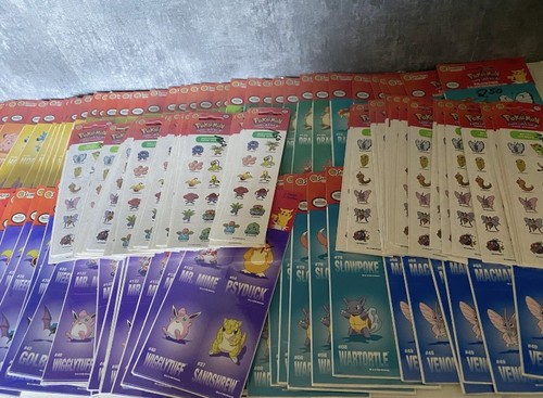 Vintage 1999 pokemon - pokemon, stickers