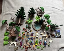 Playmobil Zauberwald Drache Wasserfall Pferd Fee 
