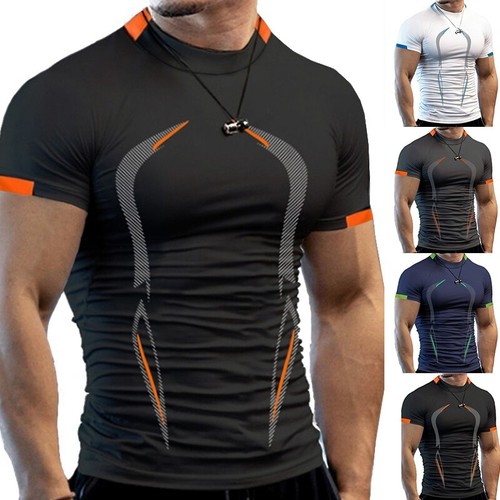 Herren-Fitness-T-Shirt