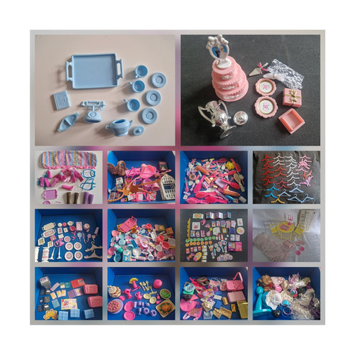 Barbie riesen paket - barbie,