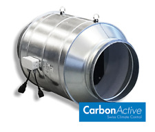 CarbonActive EC Silent Tube 500m3/h 200mm 820Pa Ventilator Grow