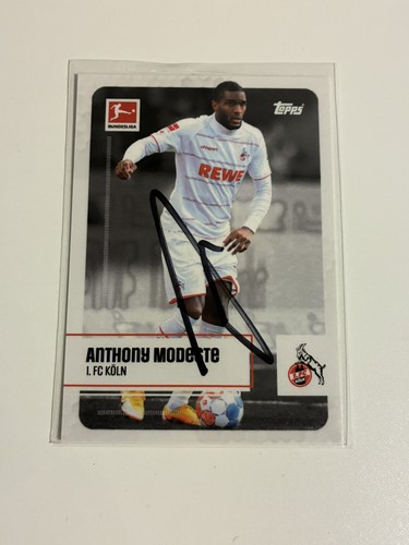 Anthony modeste autogramm - anthony,