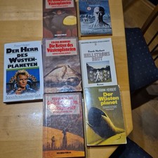 7 x Bücher von Frank Herbert SCIENE FICTION und FANTASY CLUB