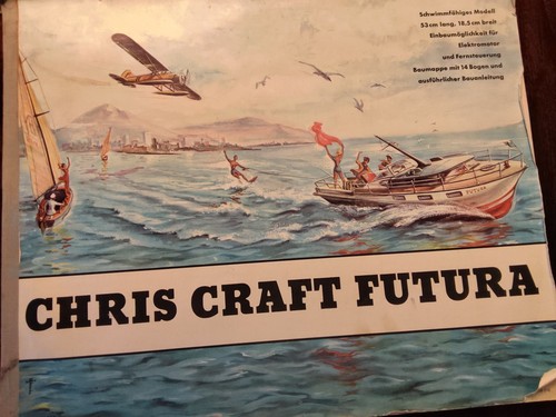 Kartonmodell chris craft - kartonmodell,