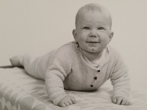 Suhl lachendes baby mit - suhl,