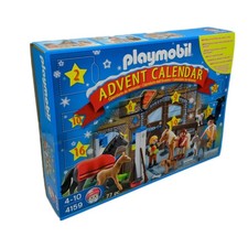Playmobil Adventskalender 4159 Reiterhof Neu Reiter Hof Pferde Pferd Pony Ponys