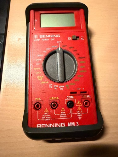 Benning multimeter mm3 - benning,