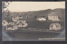 6379. Foto-Ak Wiesa bei Annaberg Offizier-Gefangenenlager 1916