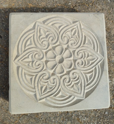 Mandala aus sandstein - mandala,