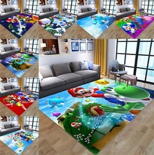 Super Mario Mats Teppiche Anti-Skid Badezimmer Wohnzimmer Bodenmatten Carpets