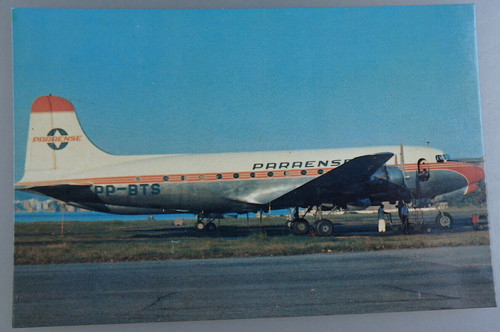 Foto postkarte douglas - douglas, dc-4