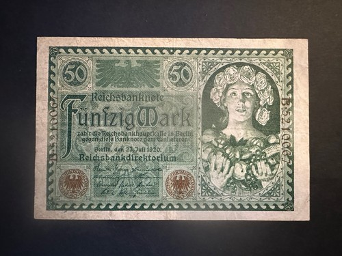 Mark reichsbanknote - 50,